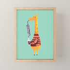 Crazy Straw Mini Art Print Gallery Image 1