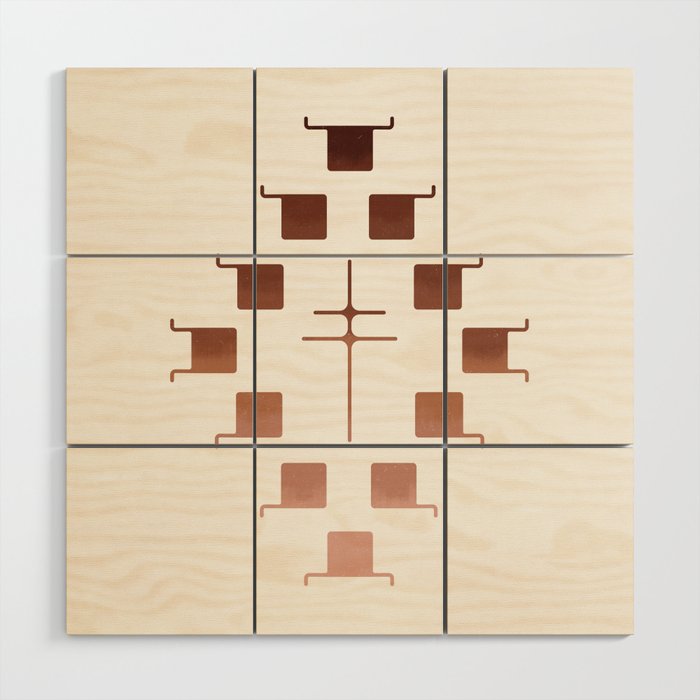 Southwestern Sunset Wood Wall Art Gallery Image 1