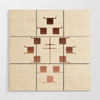 Southwestern Sunset Wood Wall Art Gallery Image 1