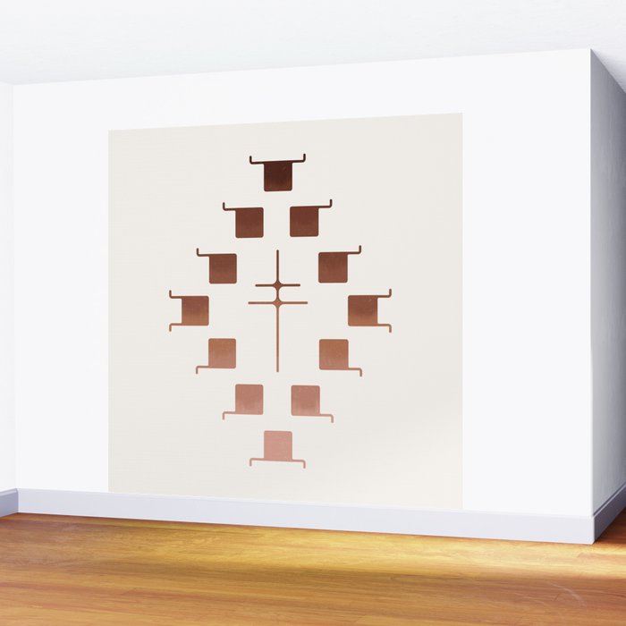 Southwestern Sunset Wall Mural Gallery Image 2