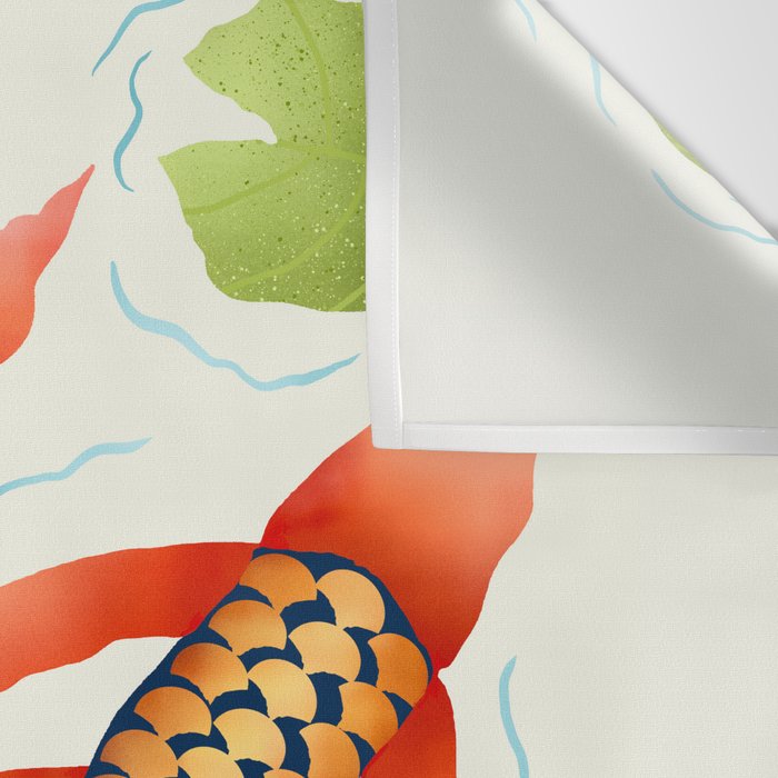Koi Pond I Wall Tapestry Gallery Image 3