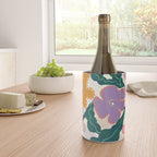 Large Pink  Retro Flowers Wine Chiller Gallery Image 4