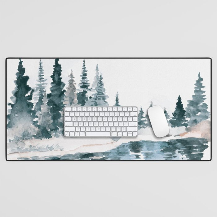 Mountain River Desk Mat Gallery Image 1