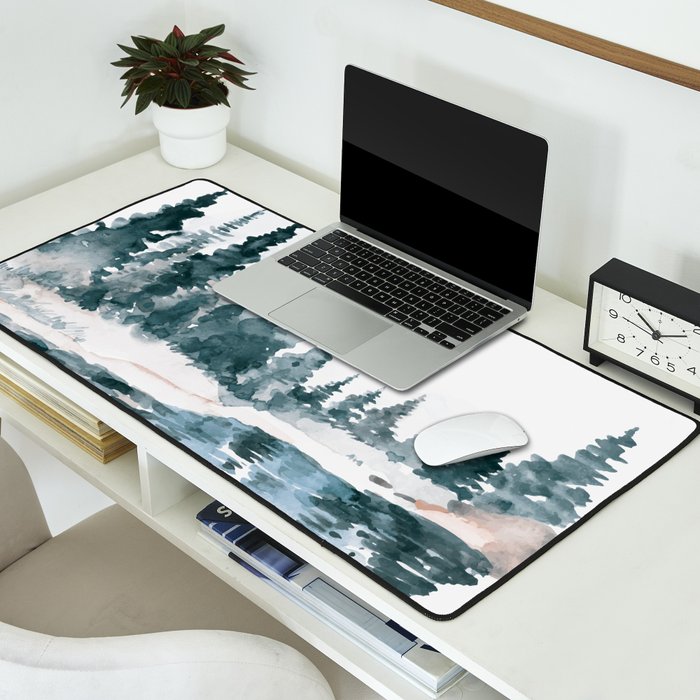 Mountain River Desk Mat Gallery Image 2