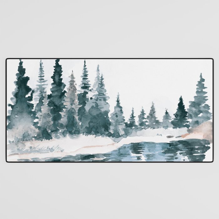 Mountain River Desk Mat Gallery Image 3