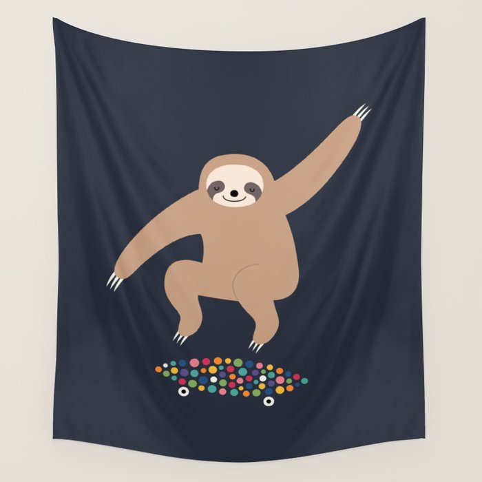 Sloth Gravity Wall Tapestry Gallery Image 1
