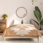 Southwestern Minimalism - Desert Orange Comforter Gallery Image 3