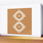 Southwestern Minimalism - Desert Orange Wall Mural Gallery Image 2