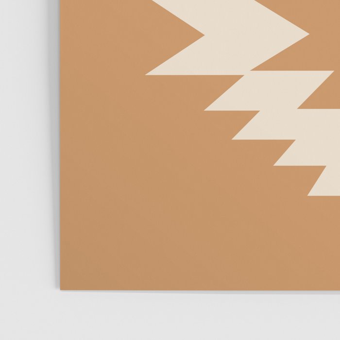 Southwestern Minimalism - Desert Orange Poster Gallery Image 3