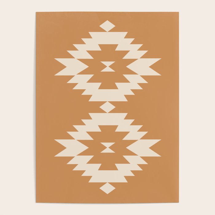 Southwestern Minimalism - Desert Orange Poster Gallery Image 4