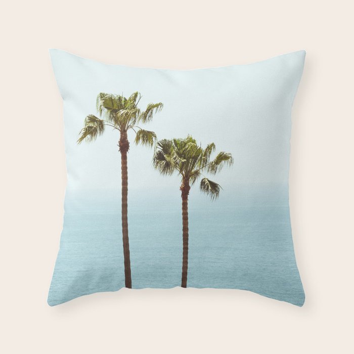 Morning in Laguna Beach Throw Pillow Gallery Image 1