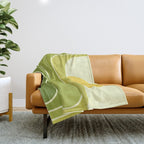Retro Geometric Sun Set Design 432 Throw Blanket Gallery Image 1