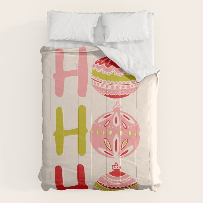 HoHoHo Cheerful little Christmas Illustration Comforter Gallery Image 6