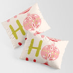 HoHoHo Cheerful little Christmas Illustration Pillow Sham Gallery Image 3