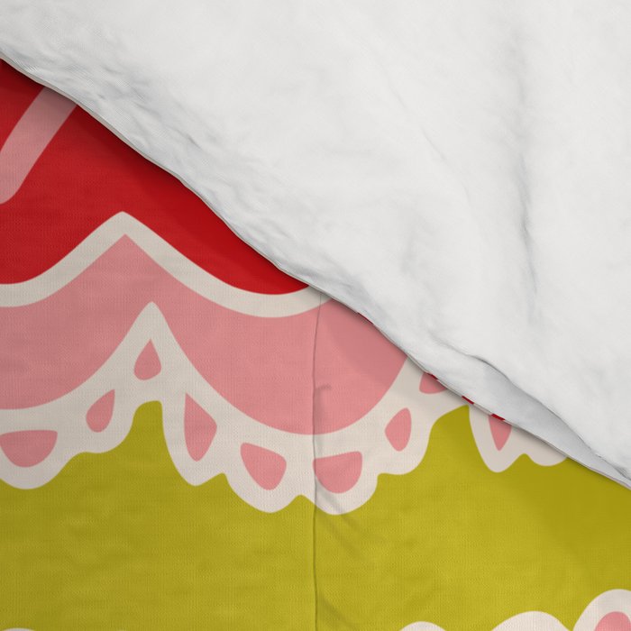 HoHoHo Cheerful little Christmas Illustration Comforter Gallery Image 4