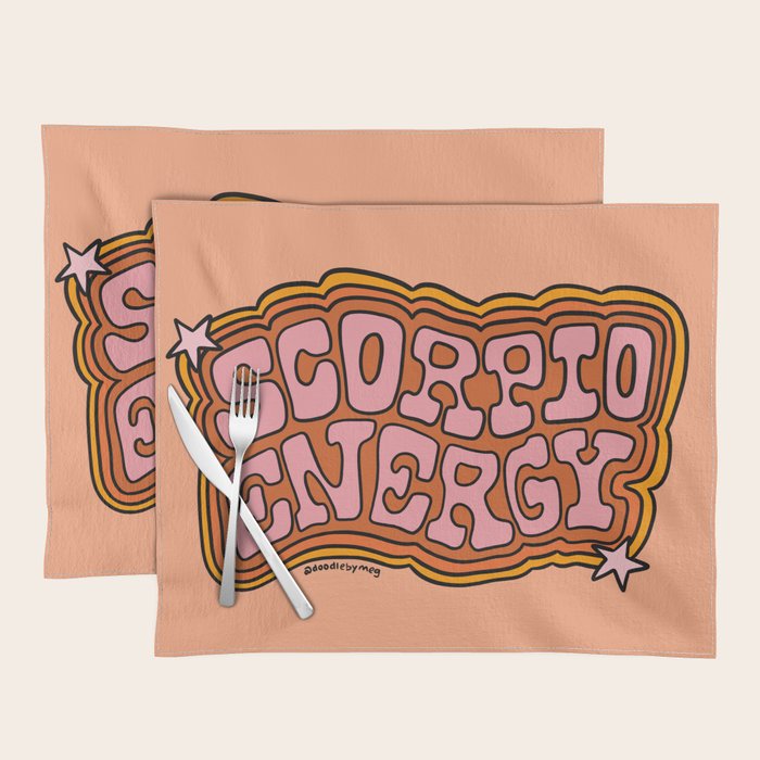 Scorpio Energy Placemat Gallery Image 1