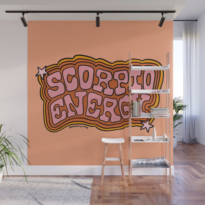 Scorpio Energy Wall Mural Gallery Image 1