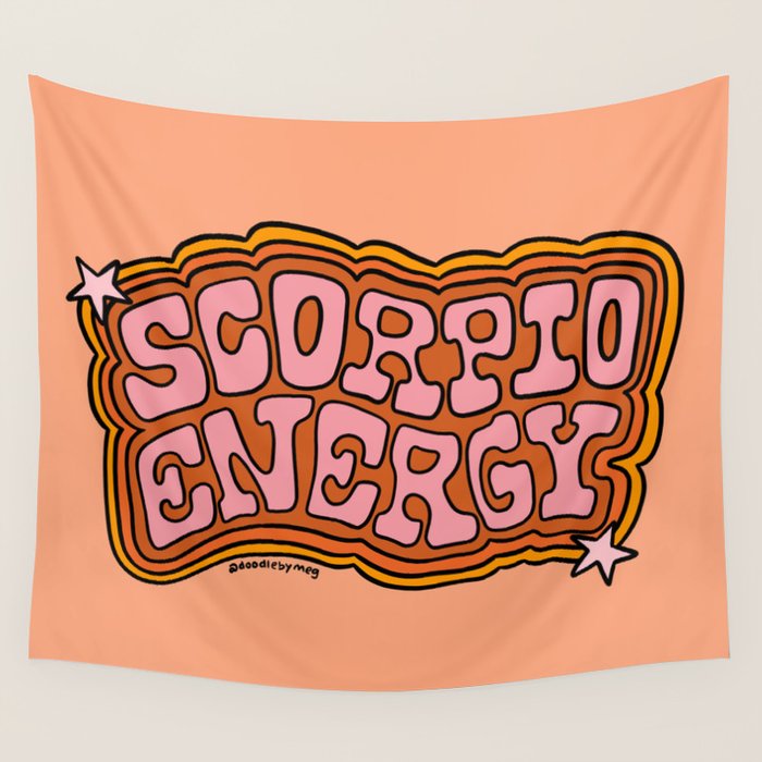 Scorpio Energy Wall Tapestry Gallery Image 4