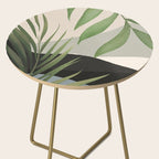 Abstract Art Tropical Leaves 49 Side Table Gallery Image 2