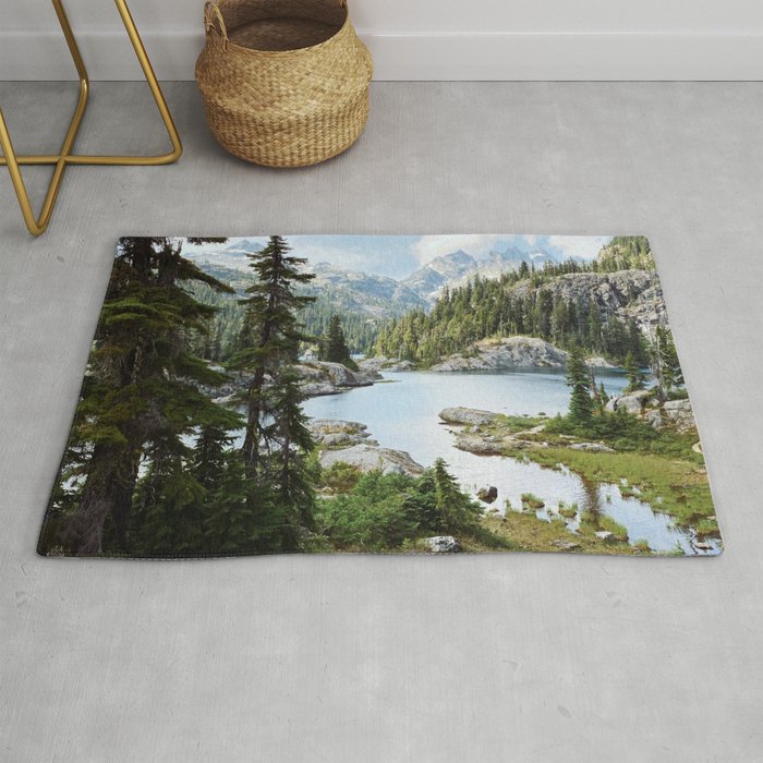 Summer in the Cascades Rug Gallery Image 1