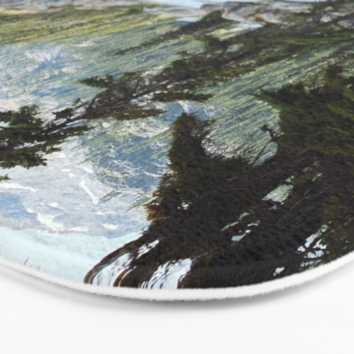 Summer in the Cascades Bath Mat Gallery Image 3