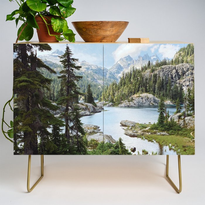 Summer in the Cascades Credenza Gallery Image 1