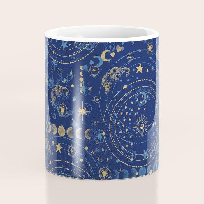 Pattern mystic celestial dark A Coffee Mug Gallery Image 4