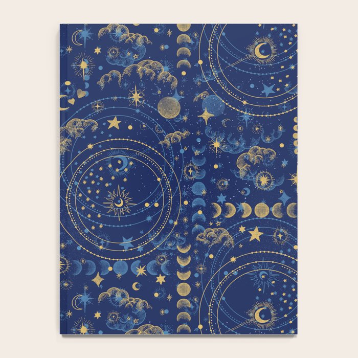 Pattern mystic celestial dark A Notebook Gallery Image 4