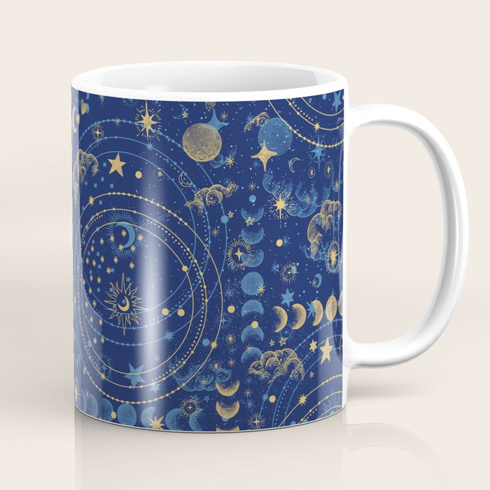 Pattern mystic celestial dark A Coffee Mug Gallery Image 1