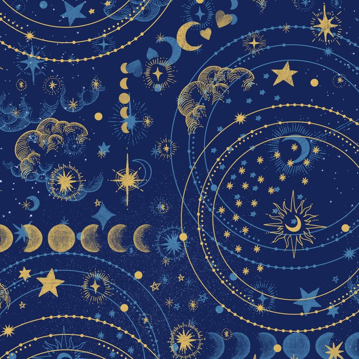 Pattern mystic celestial dark A Coffee Mug Gallery Image 2