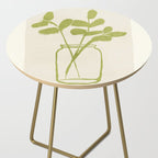 Minimal Abstract Art Plant 40 Side Table Gallery Image 2
