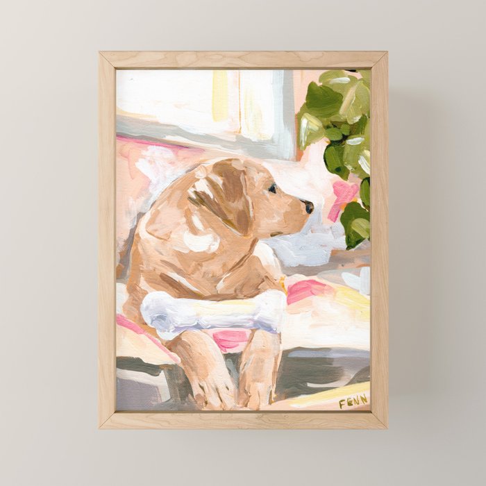 Who's There? Mini Art Print Gallery Image 1