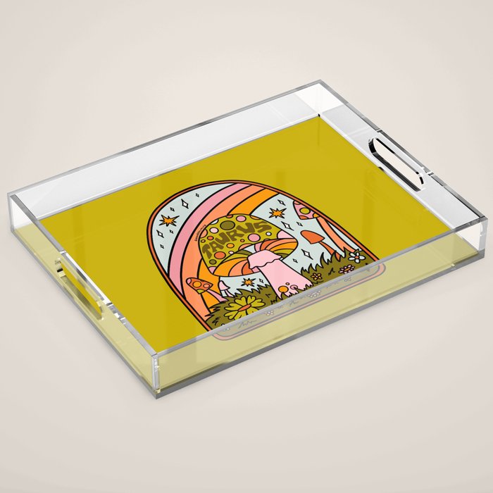 Taurus Mushroom Acrylic Tray Gallery Image 1
