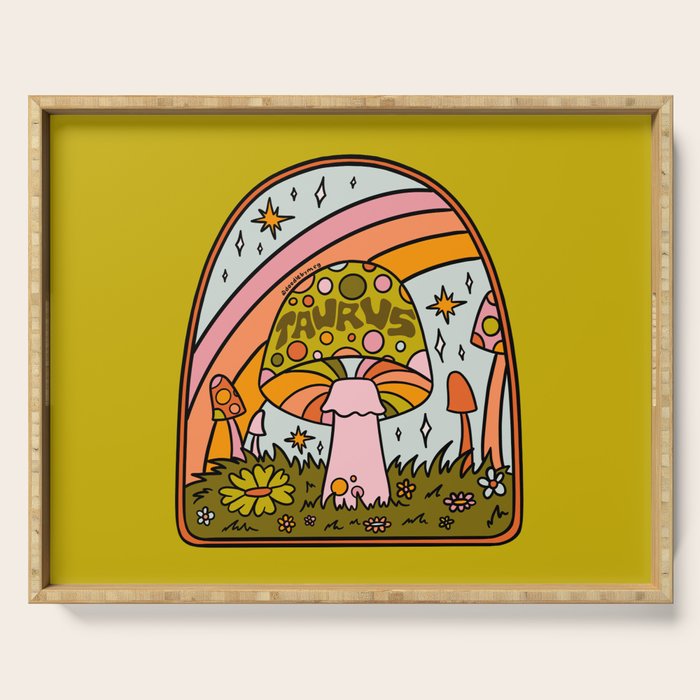 Taurus Mushroom Serving Tray Gallery Image 1