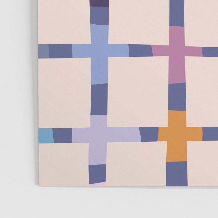 Colorful Patterned Grid II Poster Gallery Image 3