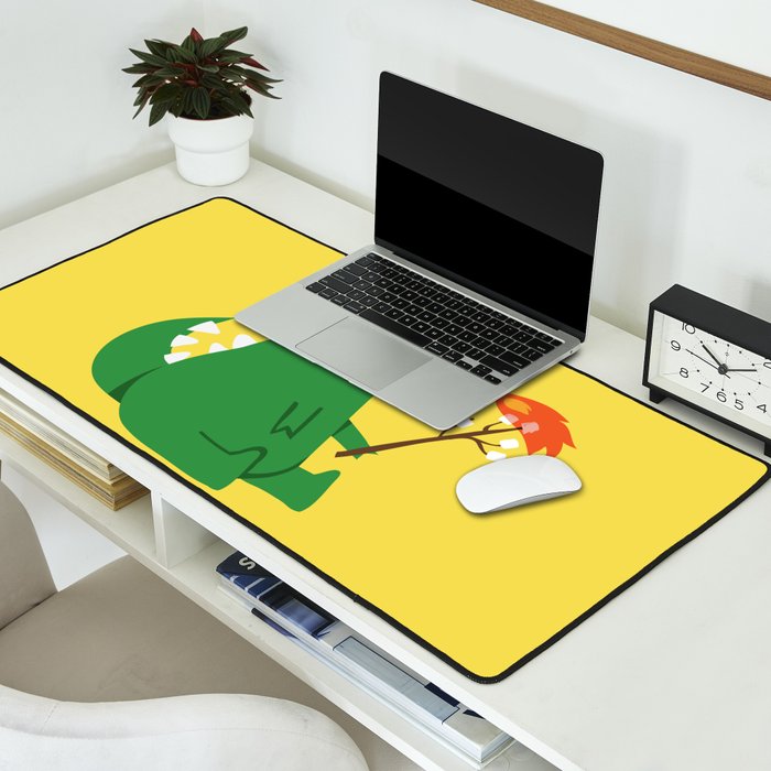 Dragon and Marshmallow Desk Mat Gallery Image 2