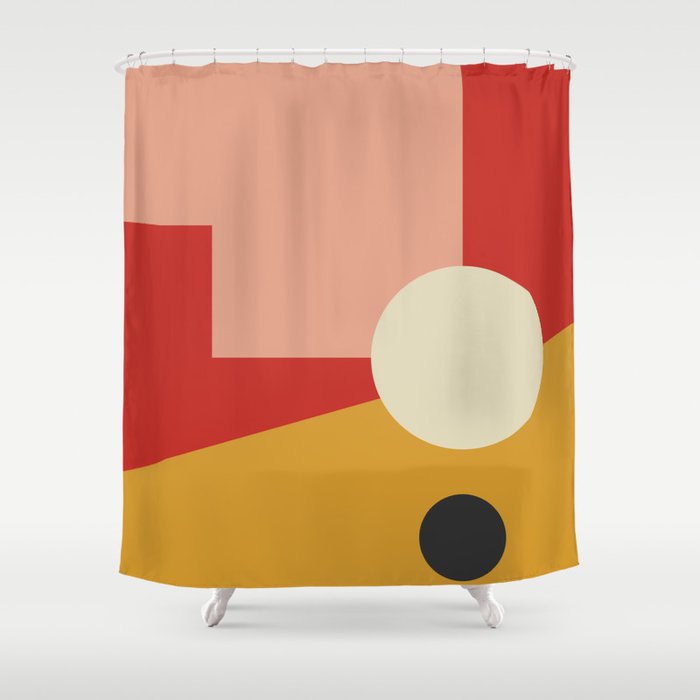 Minimalist #14 Shower Curtain Gallery Image 1