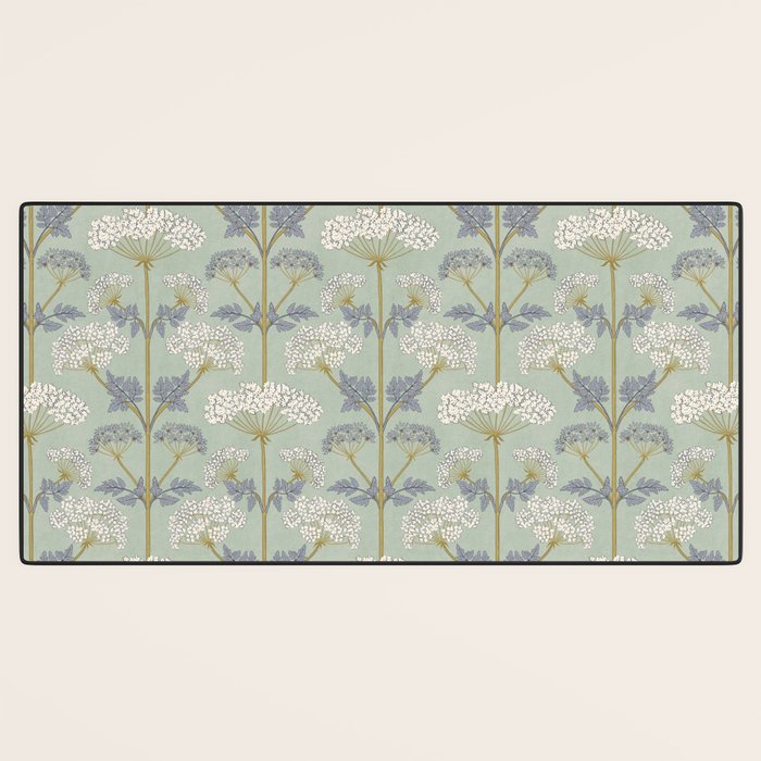 Vintage Sage Floral Desk Mat Gallery Image 3