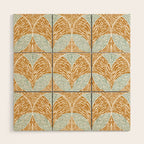 Rustic Follage Elegance Wood Wall Art Gallery Image 1