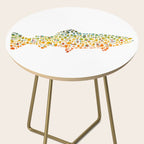 Brook Trout Fly Fishing Side Table Gallery Image 2