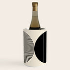 Abstraction_BLACK_DOT_LINE_ART_Minimalism_003C Wine Chiller Gallery Image 1