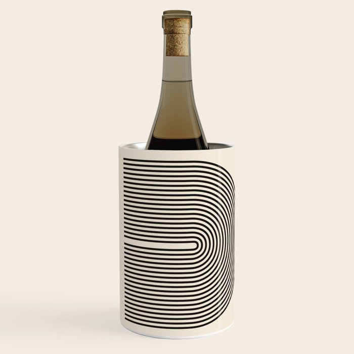 Abstraction_BLACK_DOT_LINE_ART_Minimalism_003C Wine Chiller Gallery Image 2