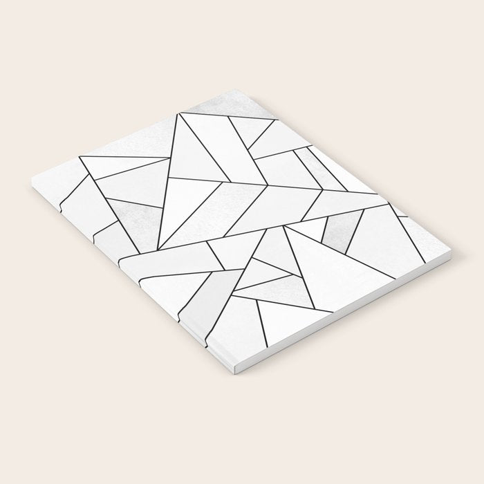 White Stone / Black Lines Notebook Gallery Image 2