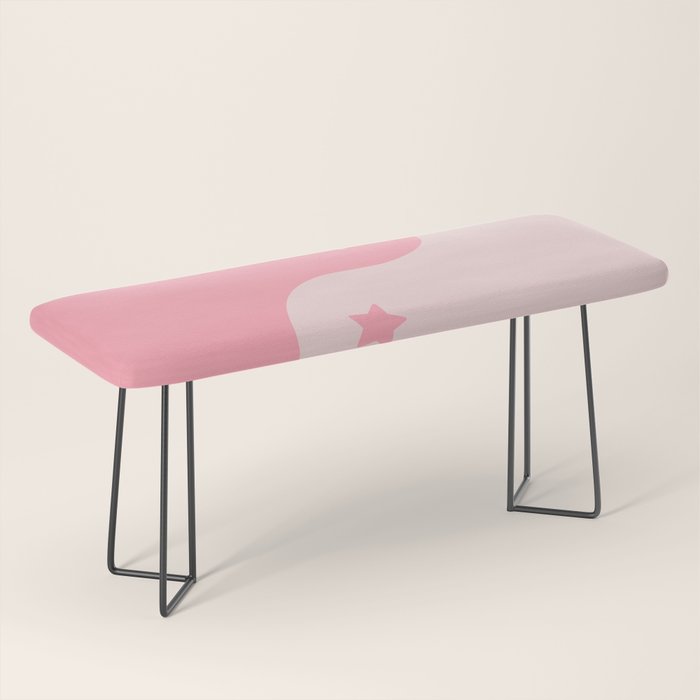 Pinkie Yin Yang Stars Bench Gallery Image 1