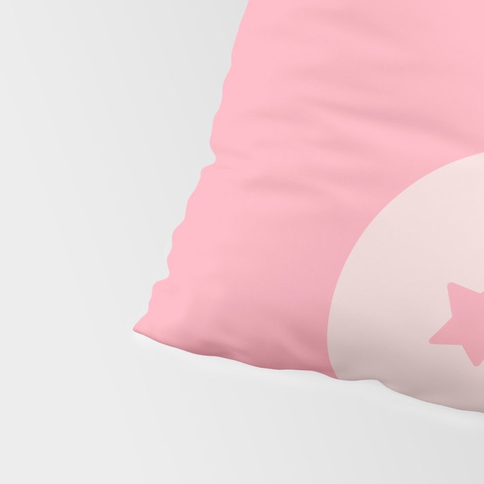 Pinkie Yin Yang Stars Pillow Sham Gallery Image 4