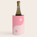 Pinkie Yin Yang Stars Wine Chiller Gallery Image 1