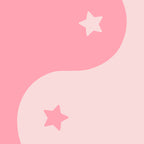 Pinkie Yin Yang Stars Coffee Mug Gallery Image 2