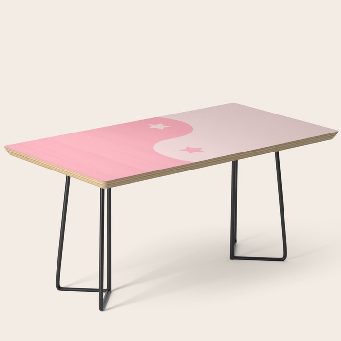 Pinkie Yin Yang Stars Coffee Table Gallery Image 1