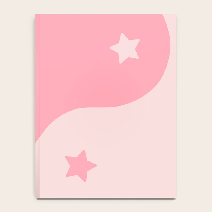 Pinkie Yin Yang Stars Notebook Gallery Image 4