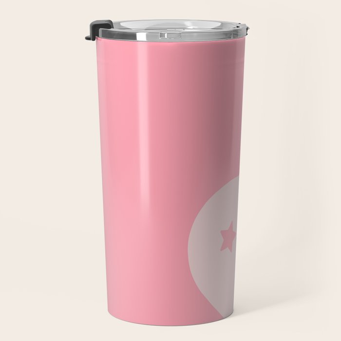 Pinkie Yin Yang Stars Travel Mug Gallery Image 3